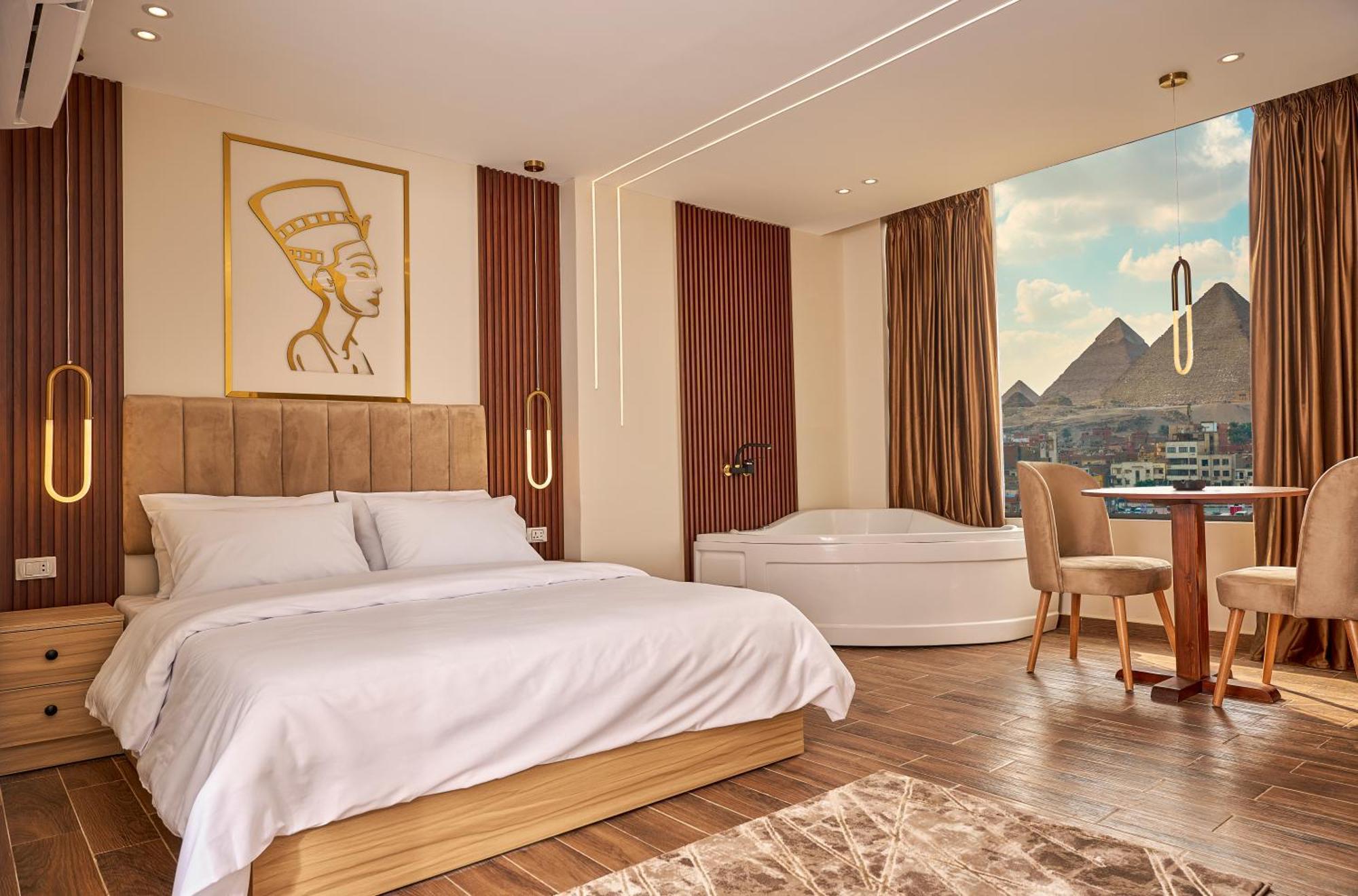 Auberge de jeunesse Rotana Pyramids View à Nazlet el-Sîsi Extérieur photo