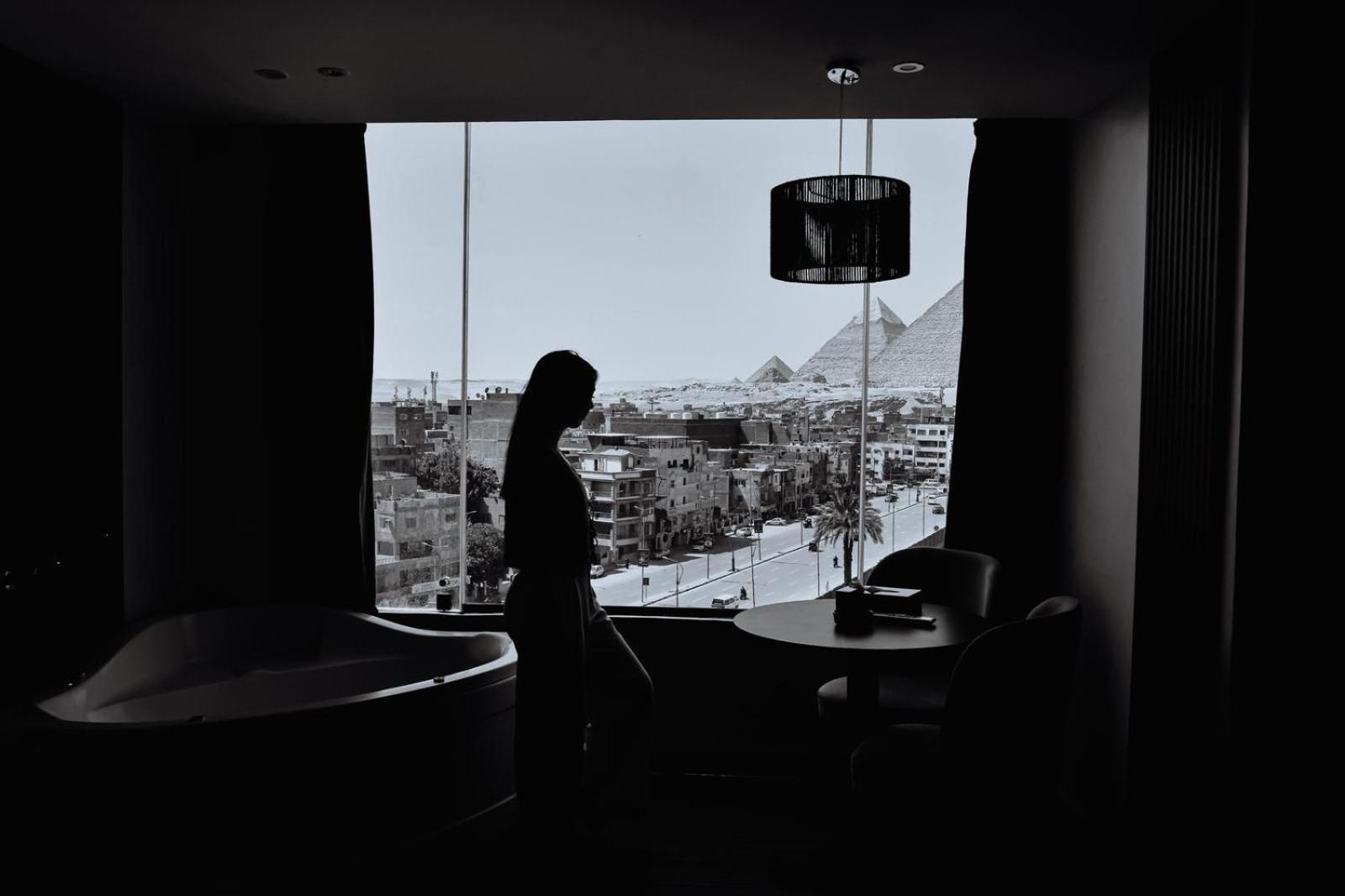 Auberge de jeunesse Rotana Pyramids View à Nazlet el-Sîsi Extérieur photo